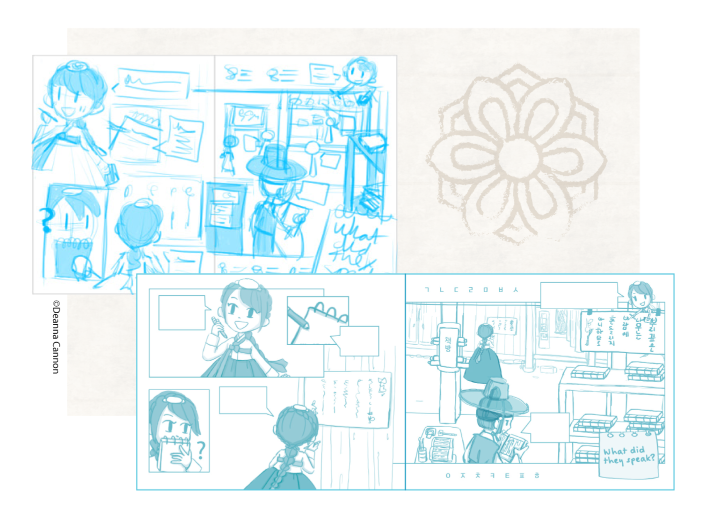 Thumbnail Sketches and Roughs